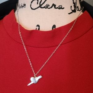 DAGGER THROUGH HEART NECKLACE